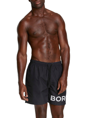 Björn Borg - BORG SWIM SHORTS - najniższe ceny - black beauty - 2