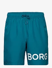 Björn Borg - BORG SWIM SHORTS - maudymosi šortai - crystal teal - 0