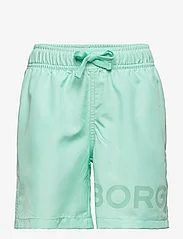 Björn Borg - BORG SWIM SHORTS - shorts de bain - beach glass - 1
