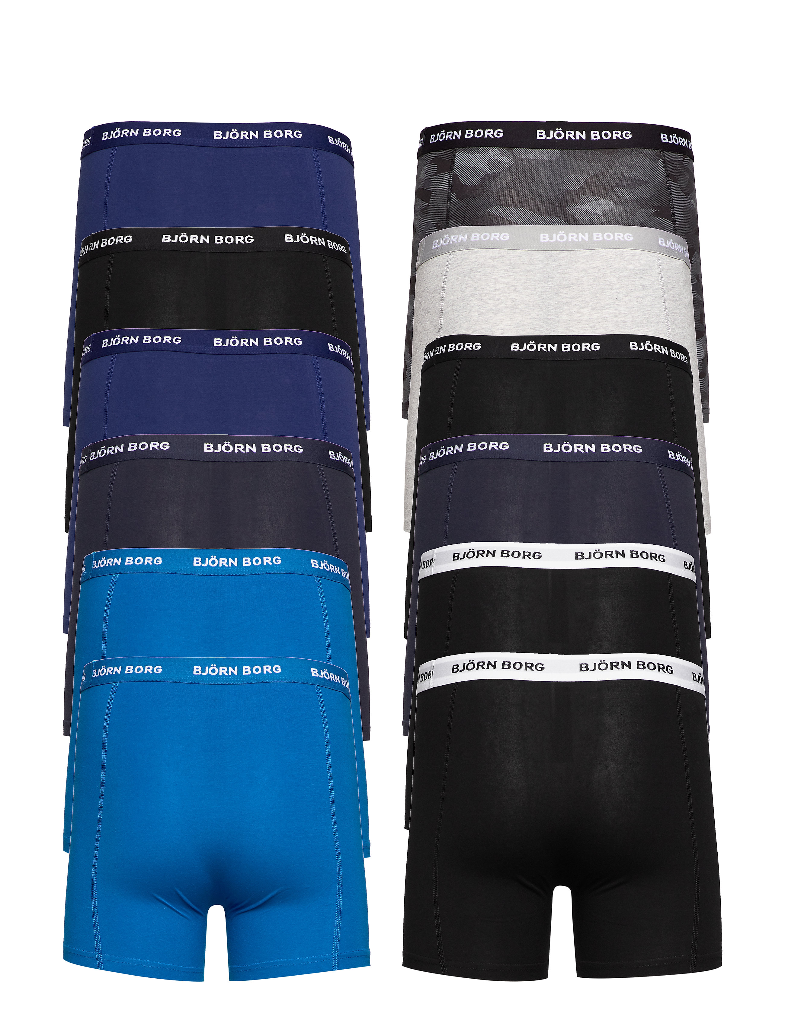 Björn Borg - COTTON STRETCH BOXER 12p - multipack 1 - 4