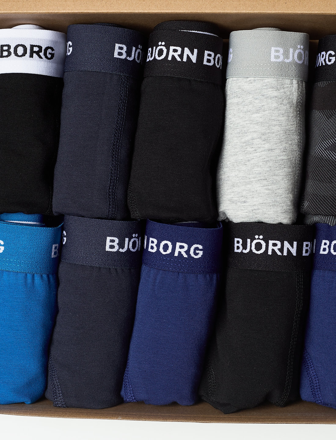Björn Borg - COTTON STRETCH BOXER 12p - alushousut monipakkauksessa - multipack 1 - 2