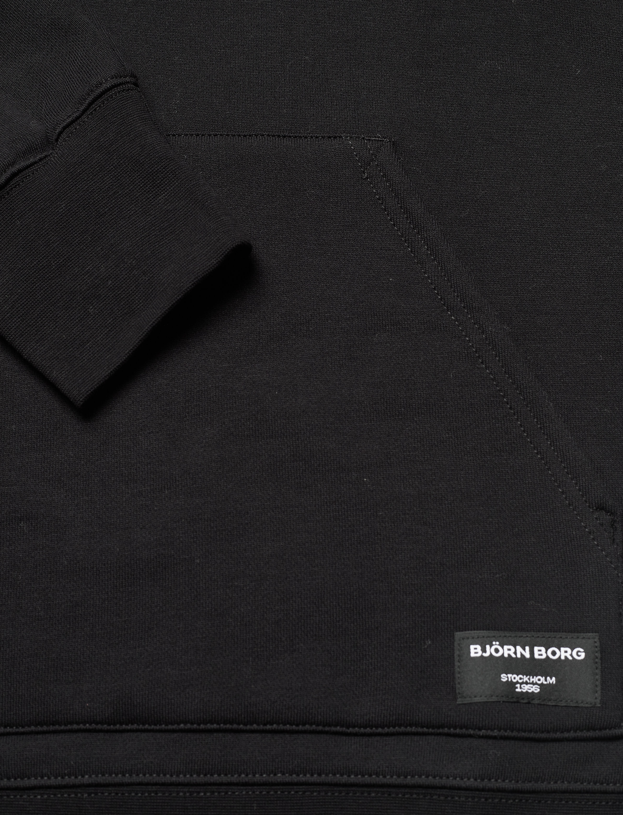 Björn Borg - CENTRE HOODIE - black beauty - 3