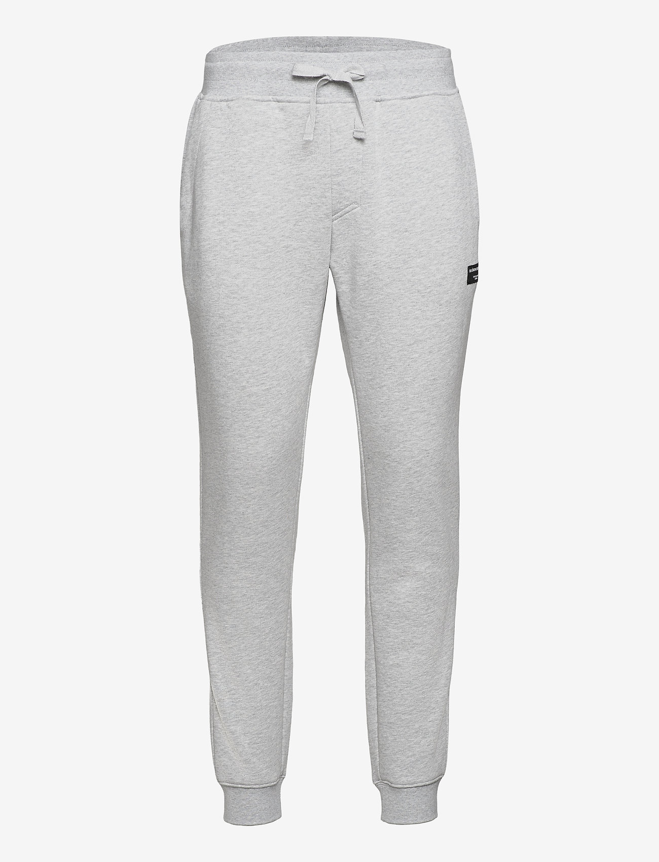 Björn Borg - CENTRE TAPERED PANTS - træningsbukser - light grey melange - 0