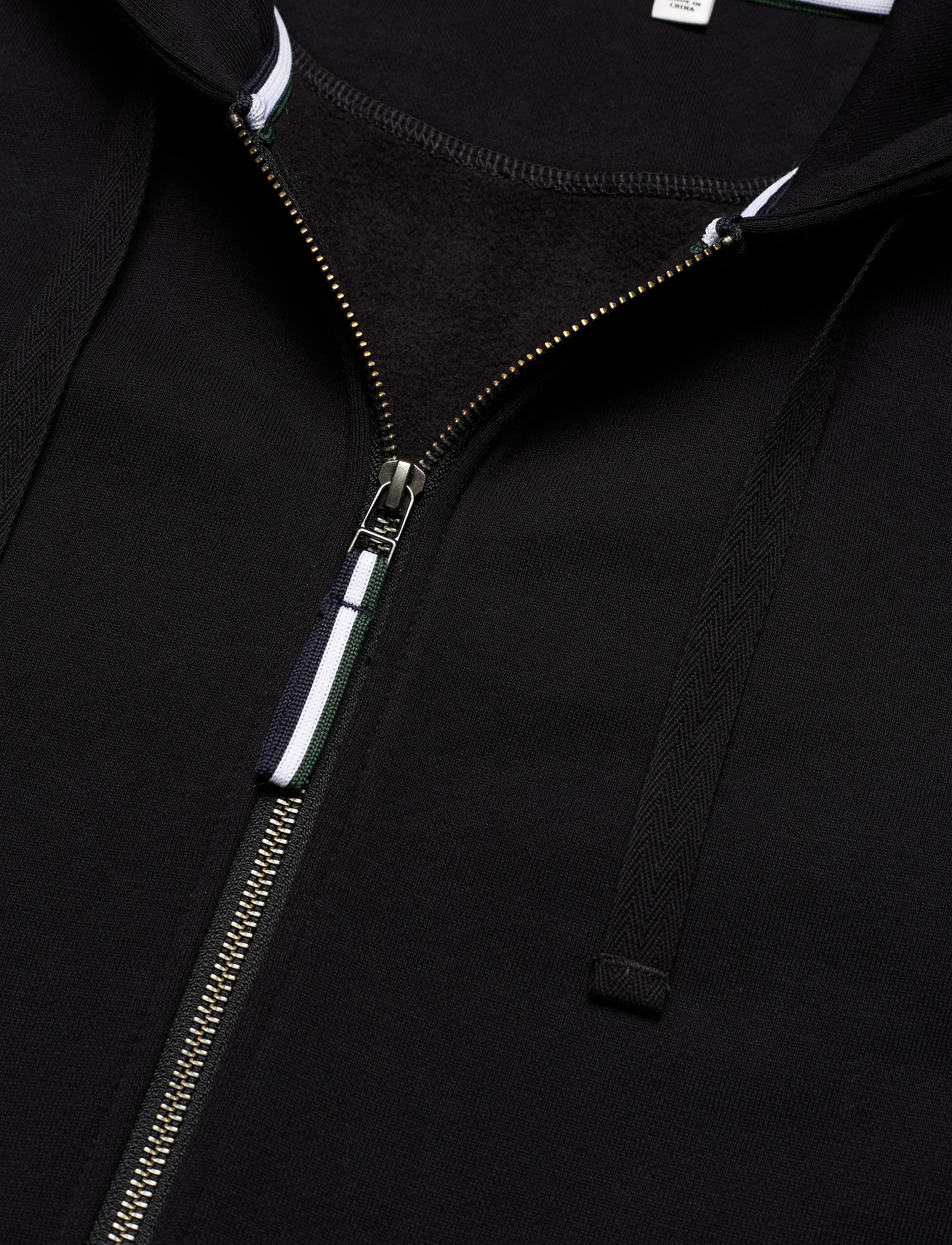 Björn Borg - CENTRE ZIP HOODIE - black beauty - 2