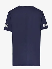 Björn Borg - BORG T-SHIRT - sportieve tops - peacoat - 1