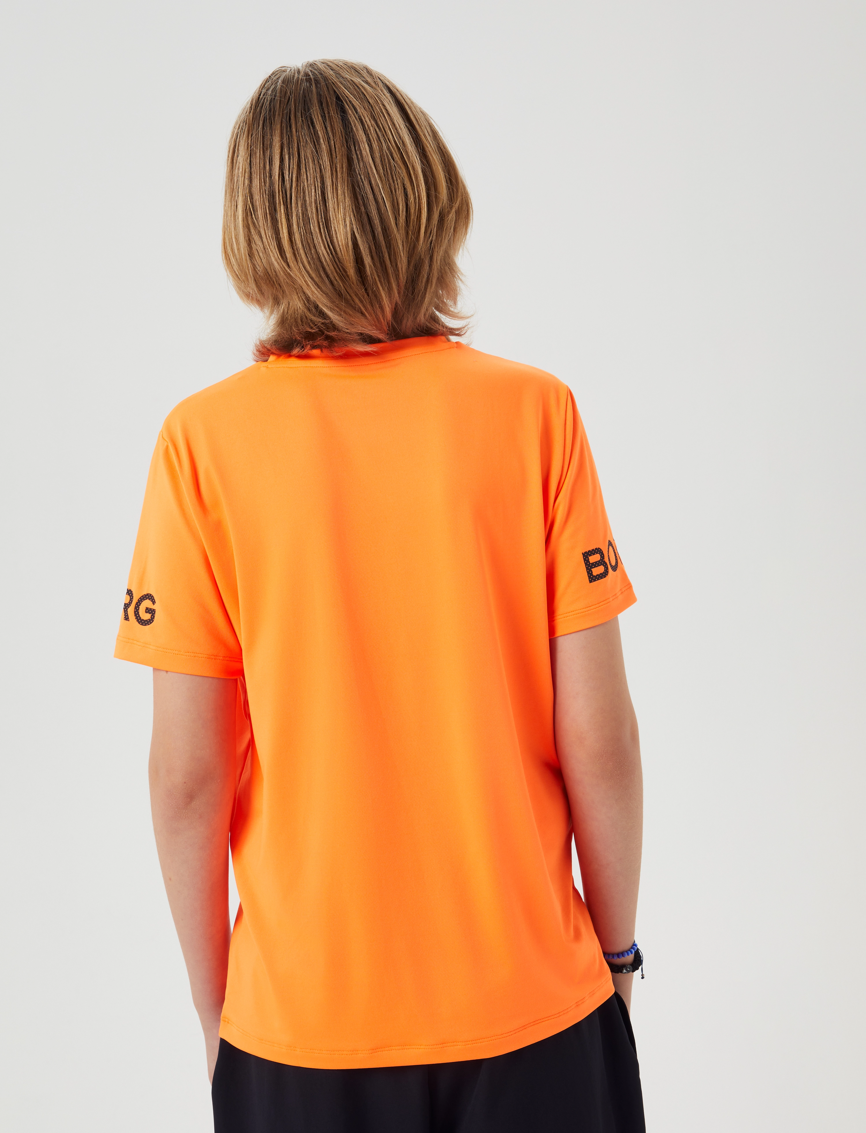 Björn Borg - BORG T-SHIRT - shocking orange - 4