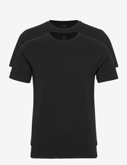 Björn Borg - CORE SLIM T-SHIRT 2p - short-sleeved t-shirts - black beauty - 0
