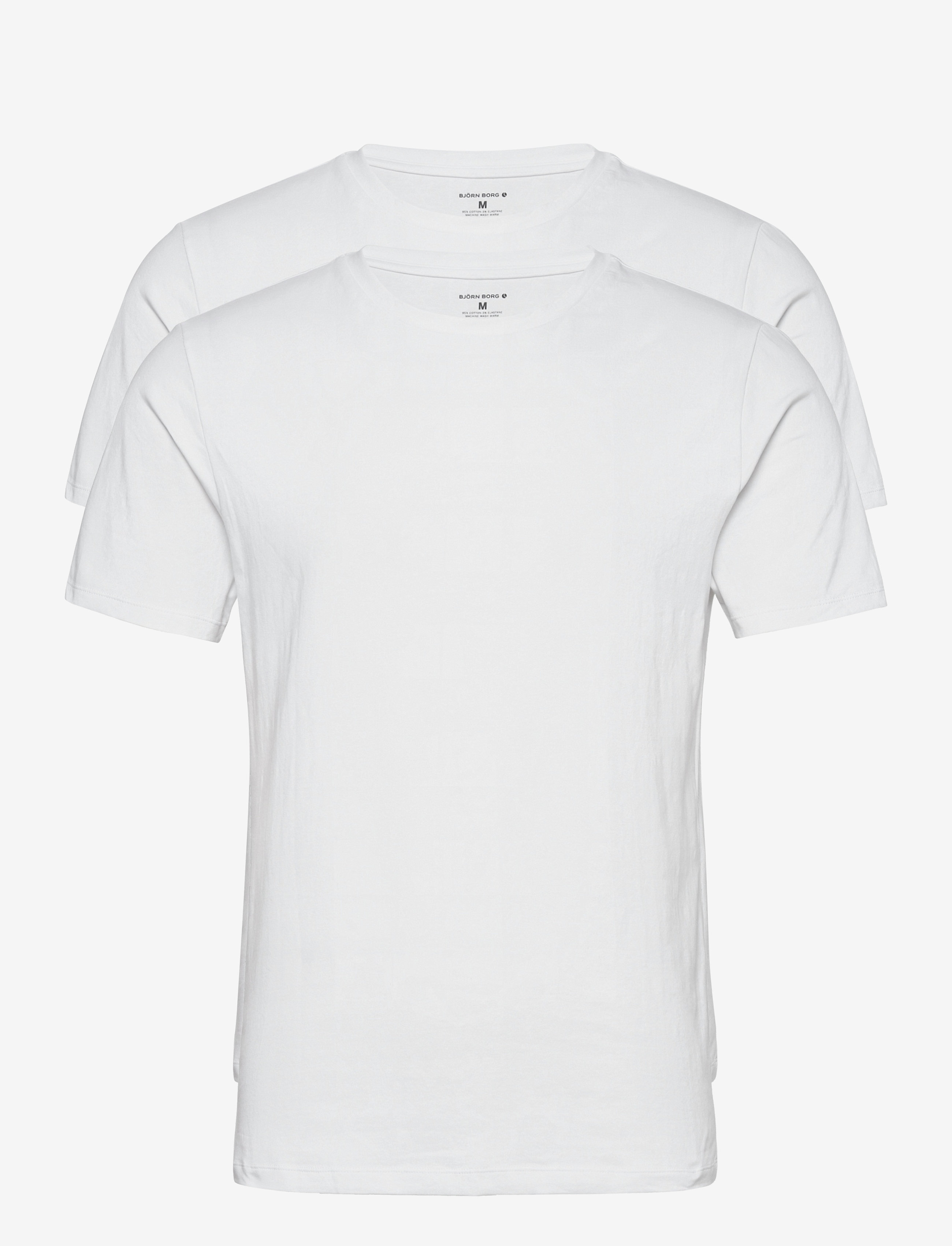 Björn Borg CORE SLIM T-SHIRT 2p - Deals - BRILLIANT WHITE / white