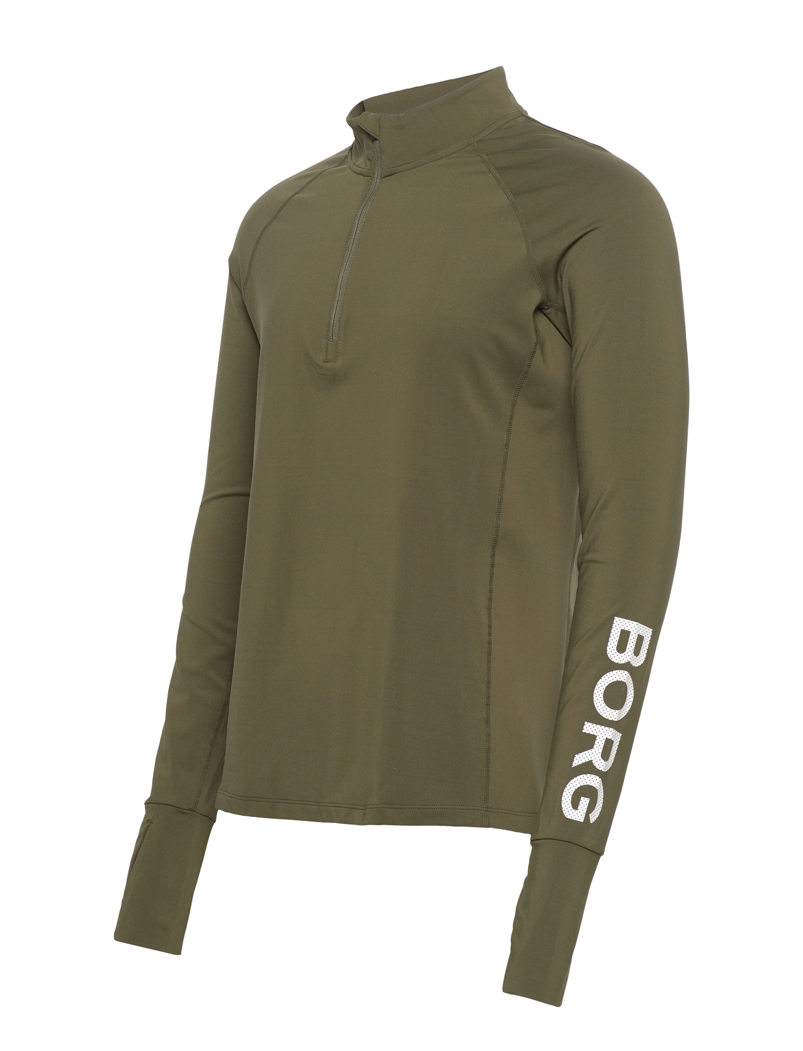 Björn Borg - BORG MIDLAYER HALF ZIP - ivy green - 2