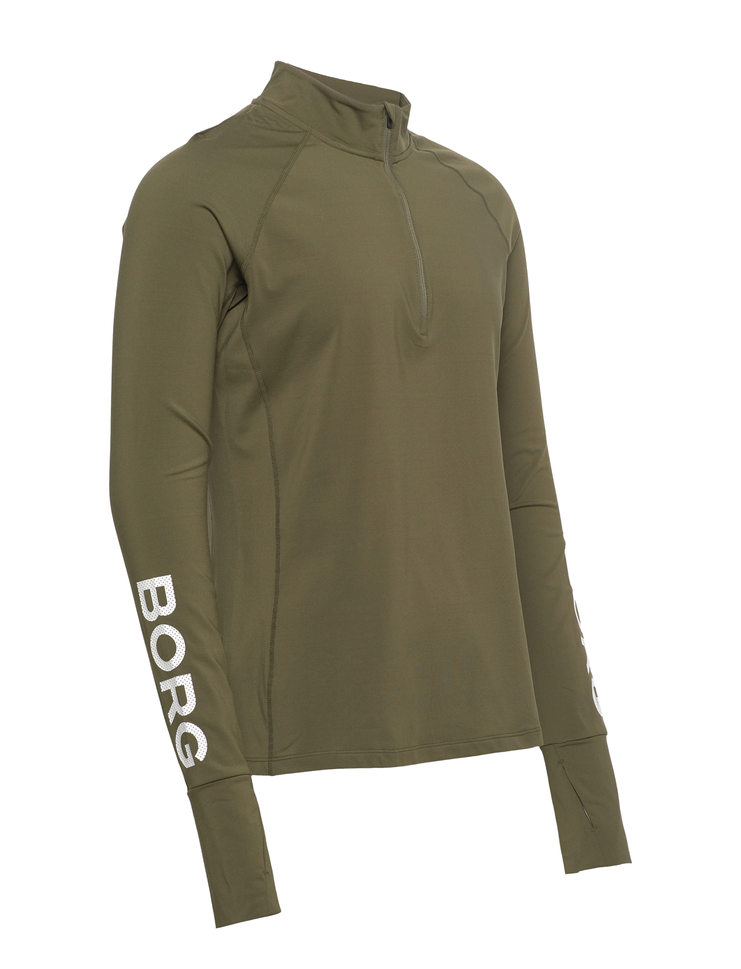 Björn Borg - BORG MIDLAYER HALF ZIP - ivy green - 3