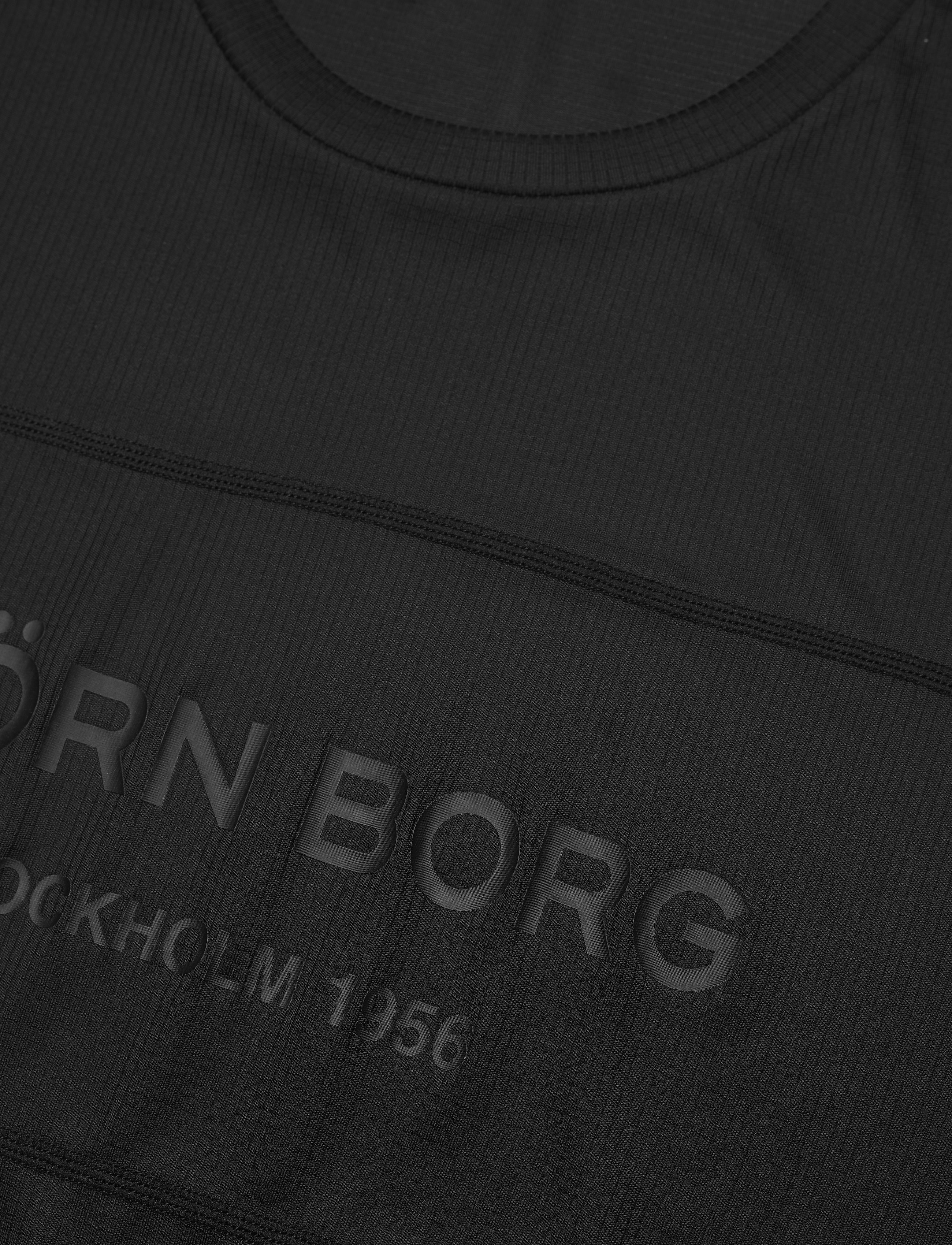 Björn Borg - BLOCKED TEE STHLM STHLM - black beauty - 2