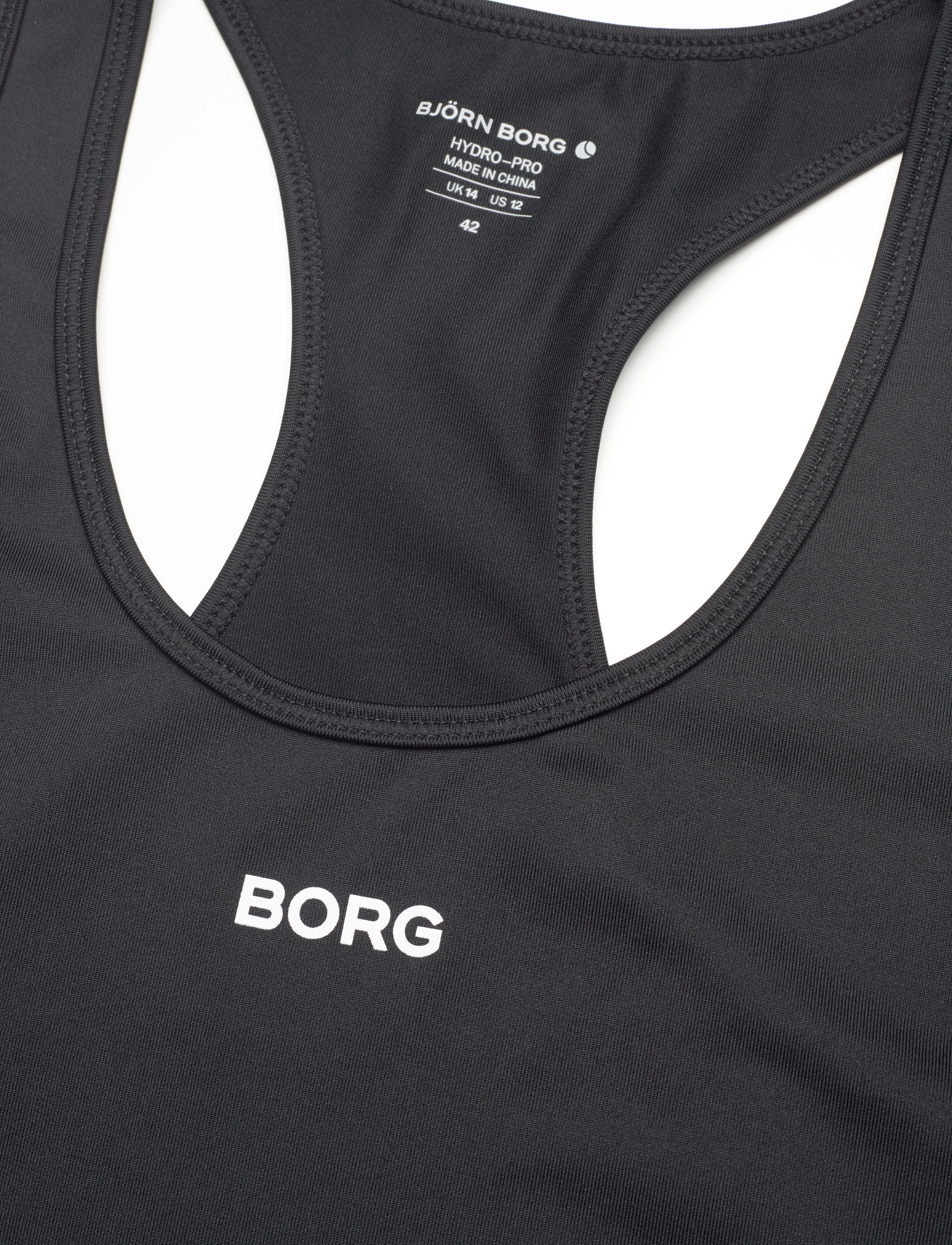 Björn Borg - TANK W BORG W BORG - black beauty - 2