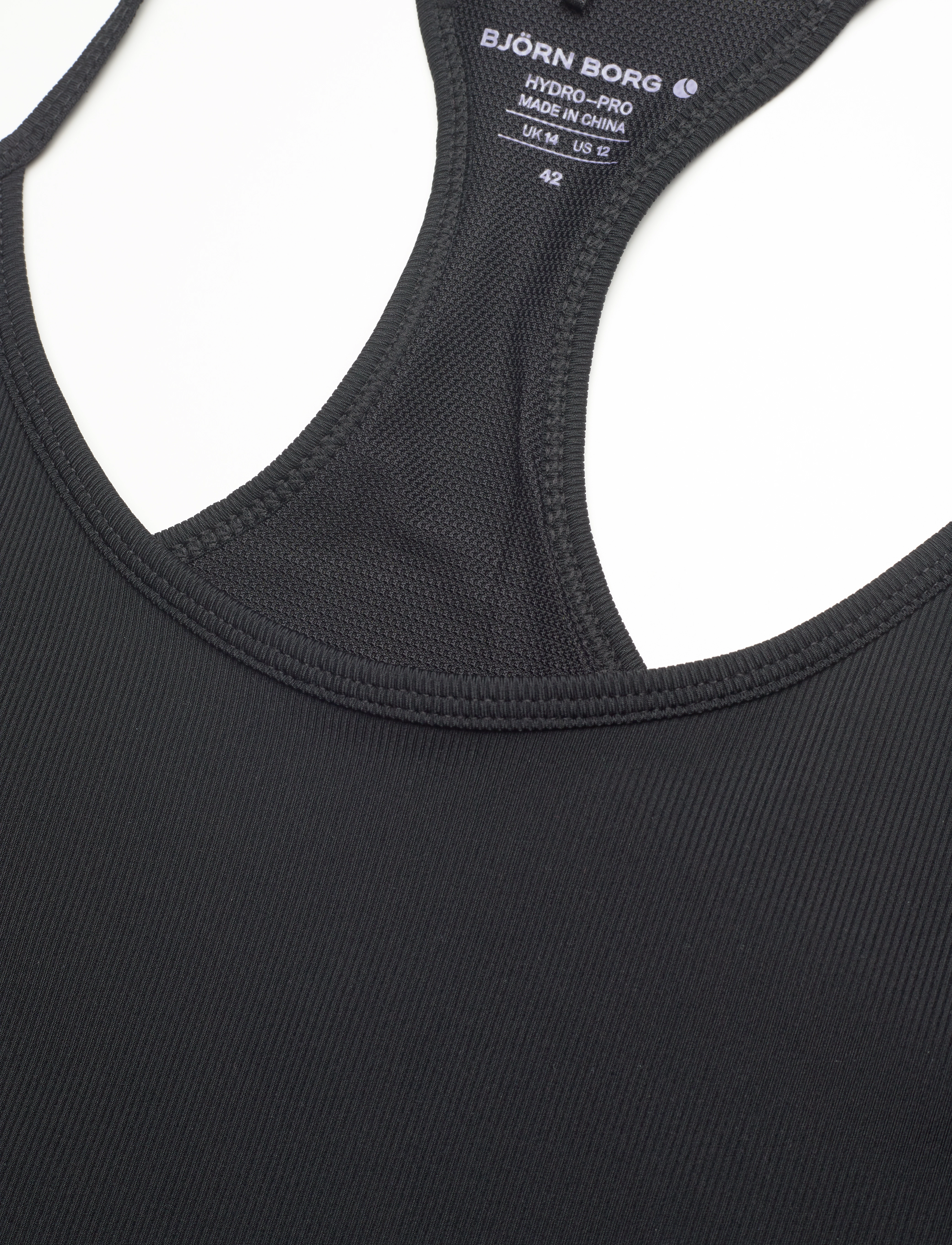 Björn Borg - TANK W. SPORTS BRA W STHLM W STHLM - black beauty - 2