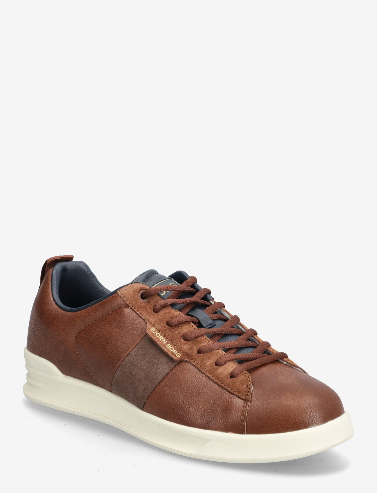 Björn Borg - T2600 Tennis Low M - low tops - cognac - navy - 0