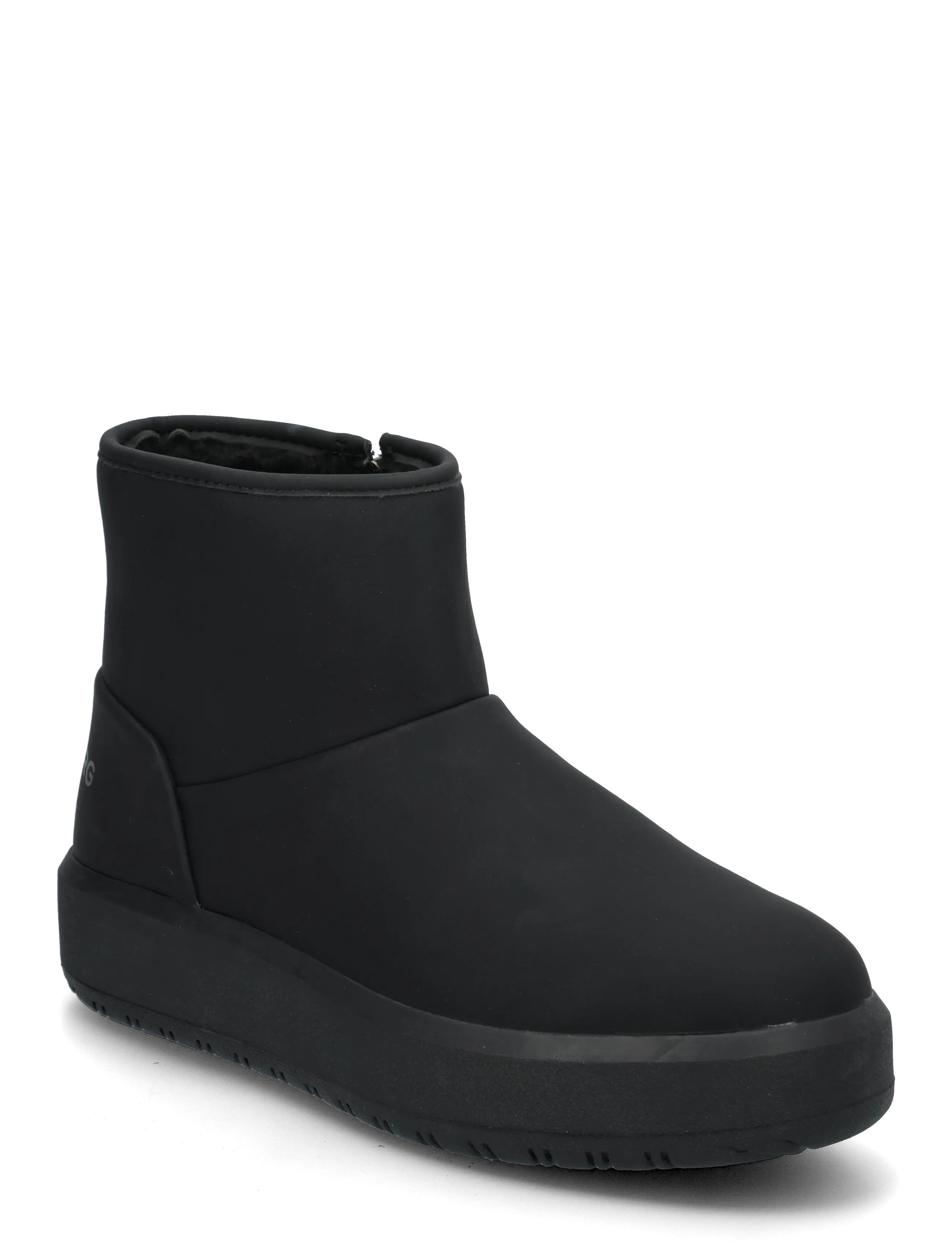 Björn Borg WOOLY - Platta ankelboots - BLACK / black