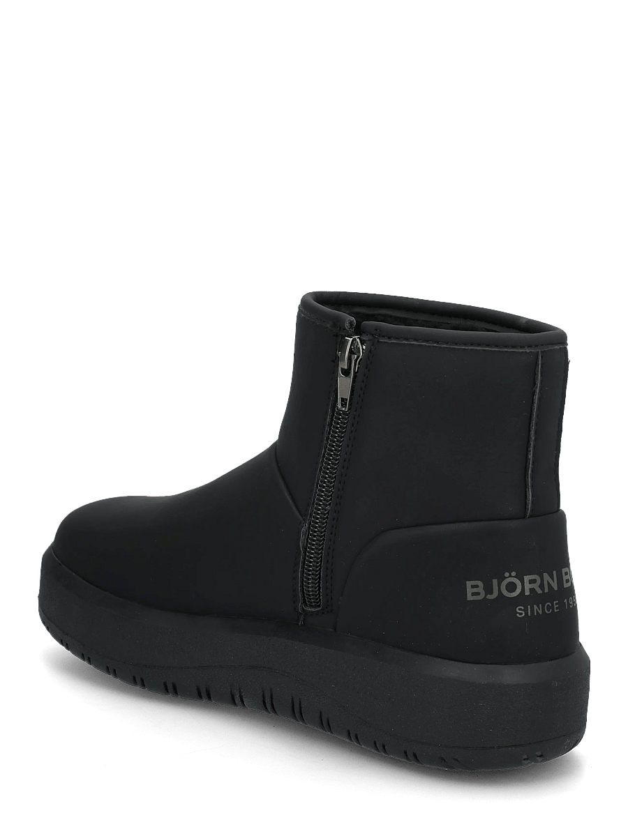 Björn Borg - WOOLY - flade ankelstøvler - black - 1