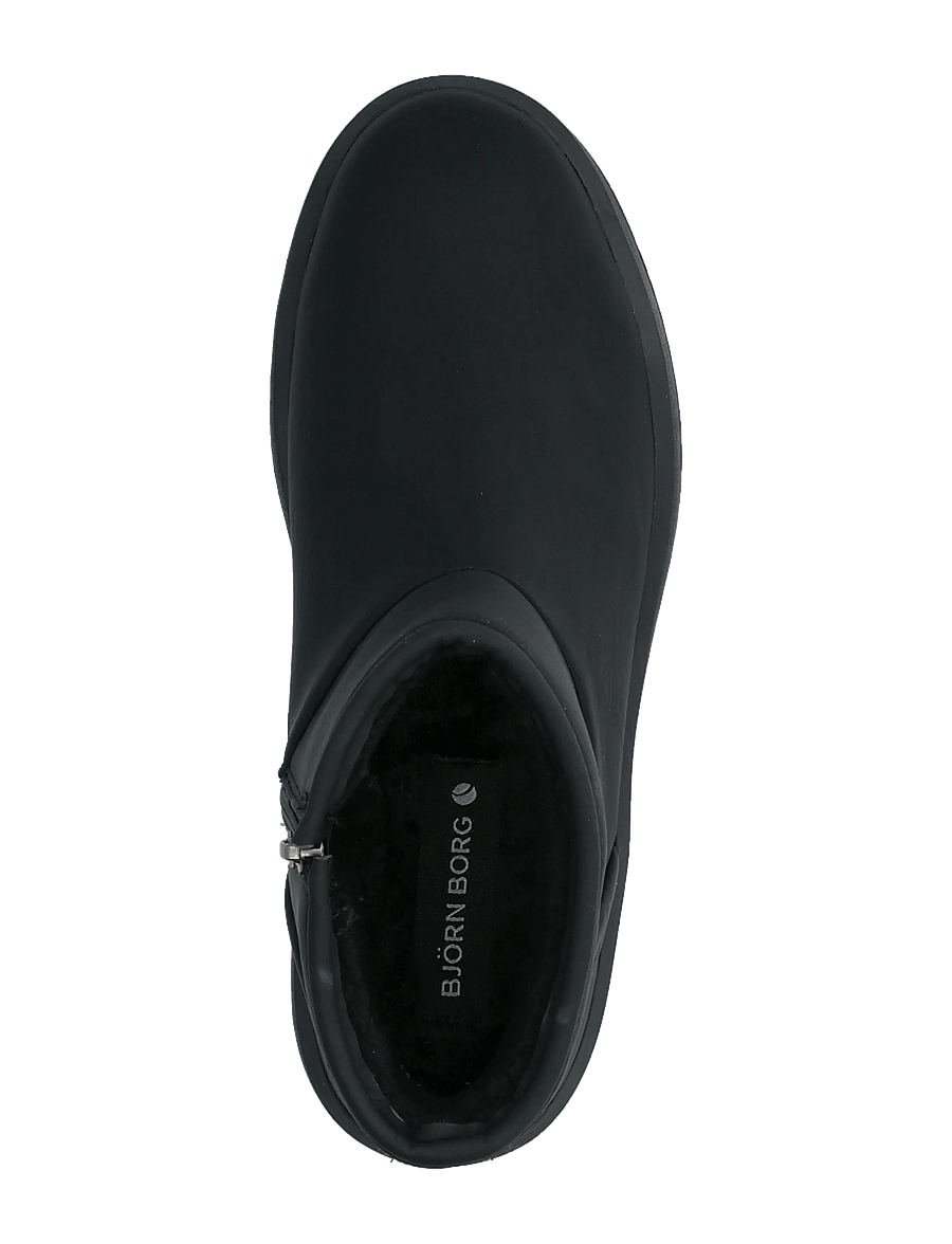 Björn Borg - WOOLY - flade ankelstøvler - black - 3