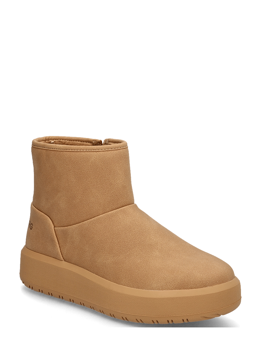 Björn Borg - WOOLY - flade ankelstøvler - caramel - 0