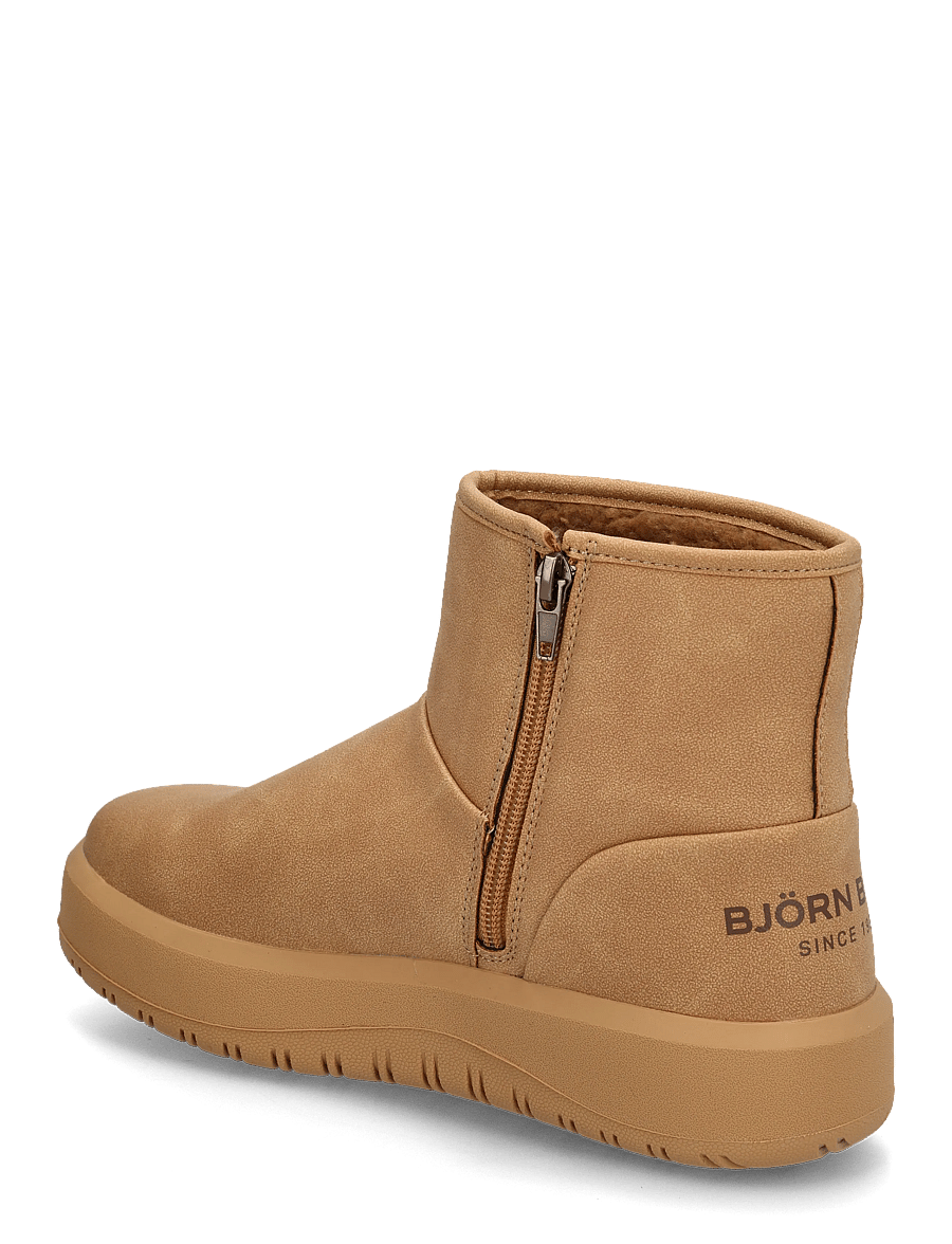 Björn Borg - WOOLY - flat ankle boots - caramel - 1