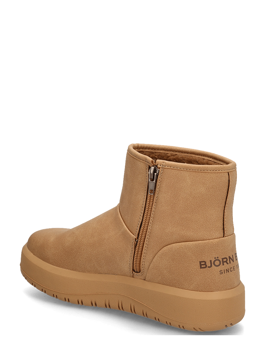 Björn Borg - WOOLY - flade ankelstøvler - caramel - 1