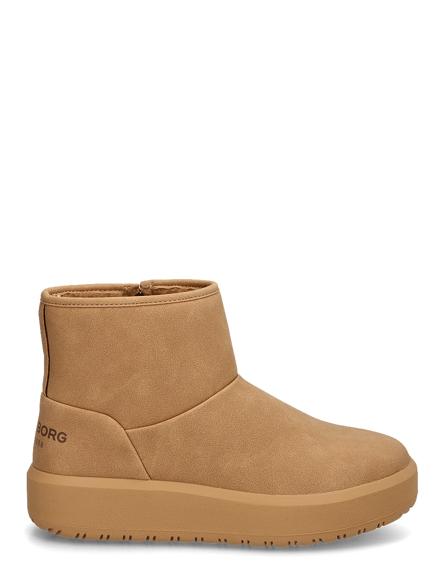 Björn Borg - WOOLY - flat ankle boots - caramel - 2