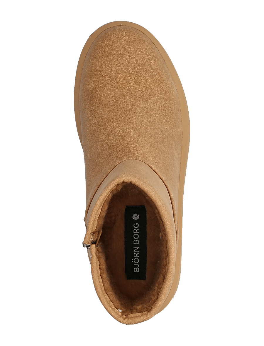 Björn Borg - WOOLY - flat ankle boots - caramel - 3