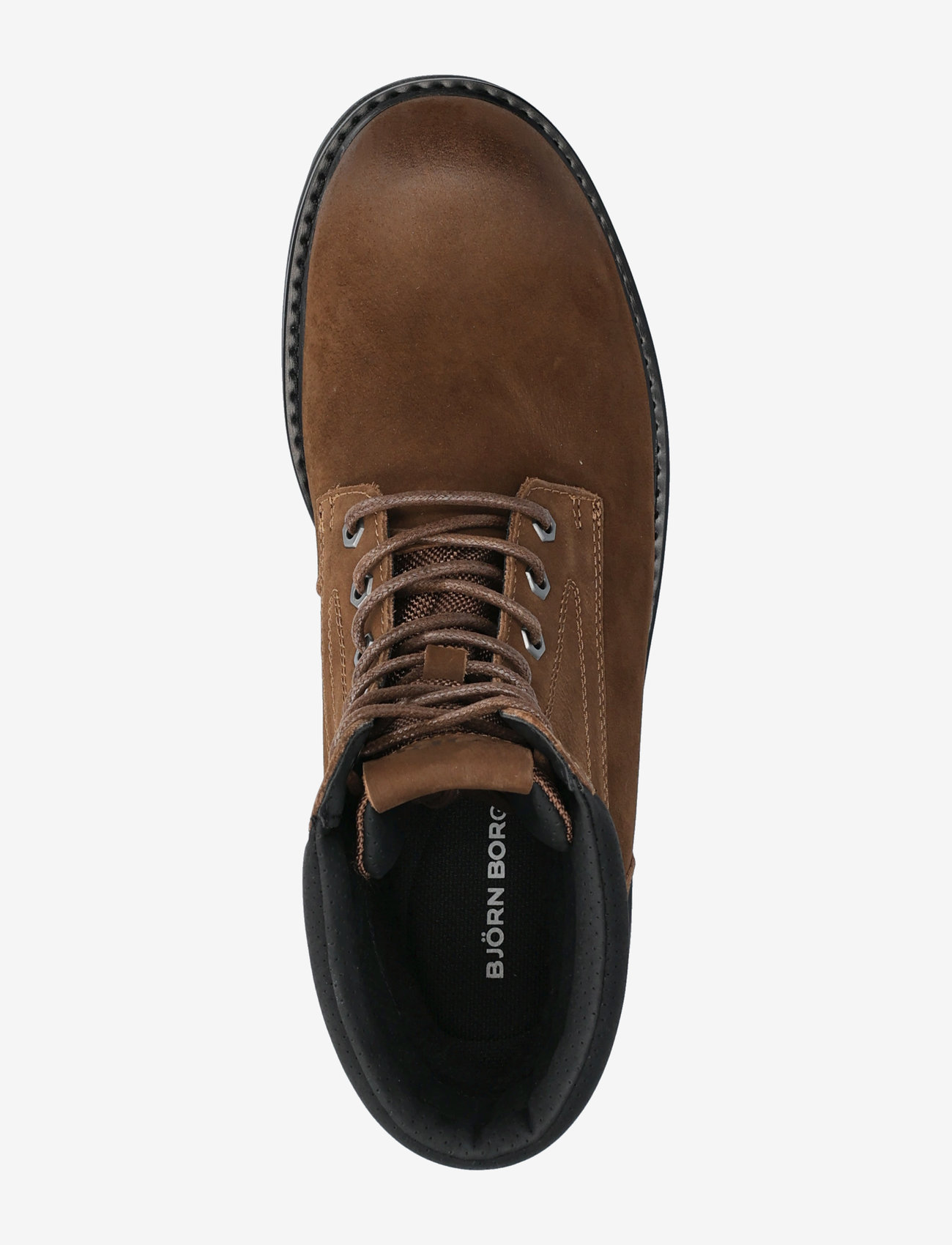 Björn Borg - H400 Hiker High M - kängor med snörning - dark brown-black - 3