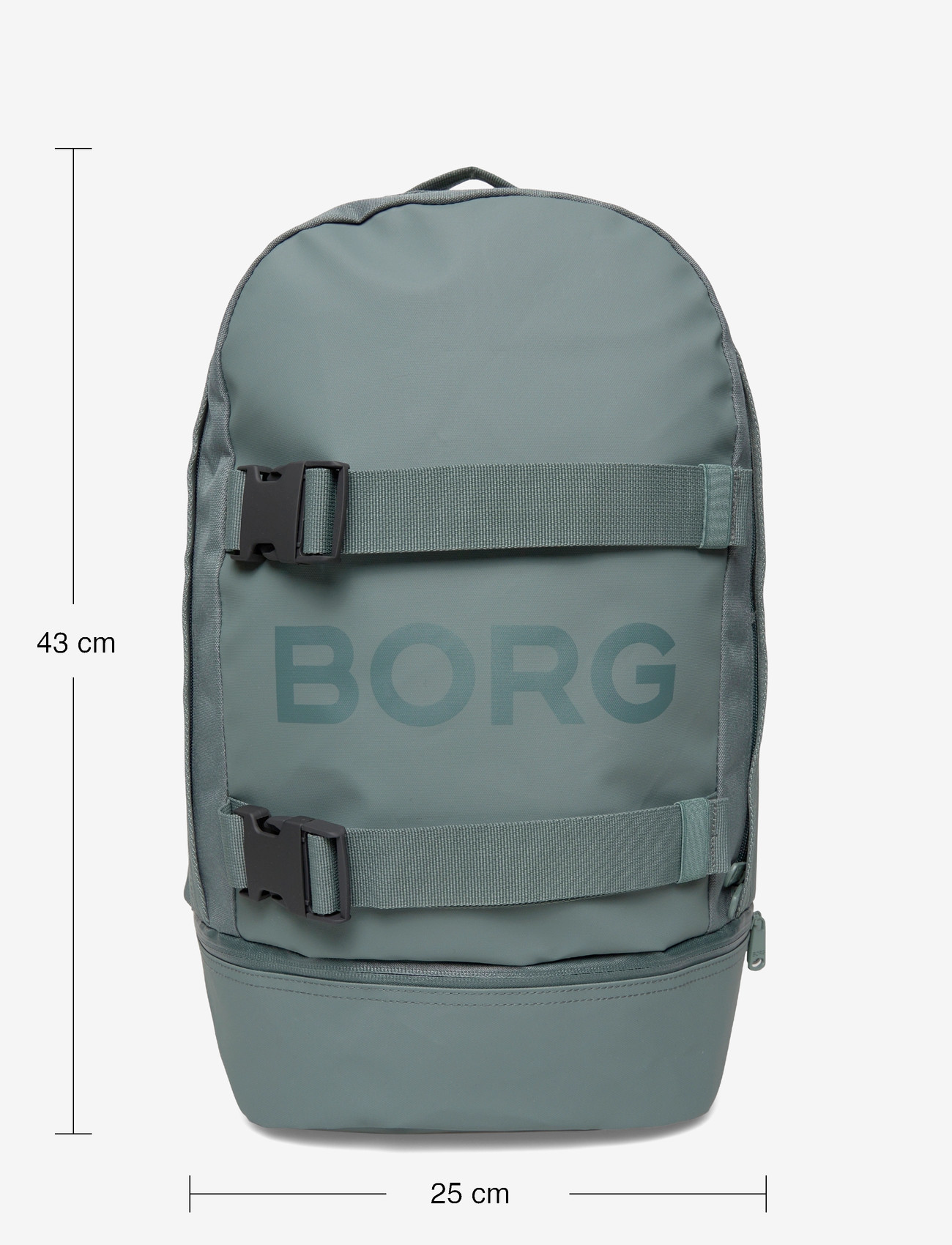 Björn Borg - BORG DUFFLE BACKPACK - sportryggsäckar - balsam green - 3