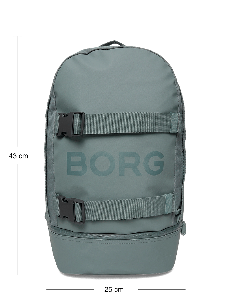 Björn Borg - BORG DUFFLE BACKPACK - spordiseljakotid - balsam green - 3