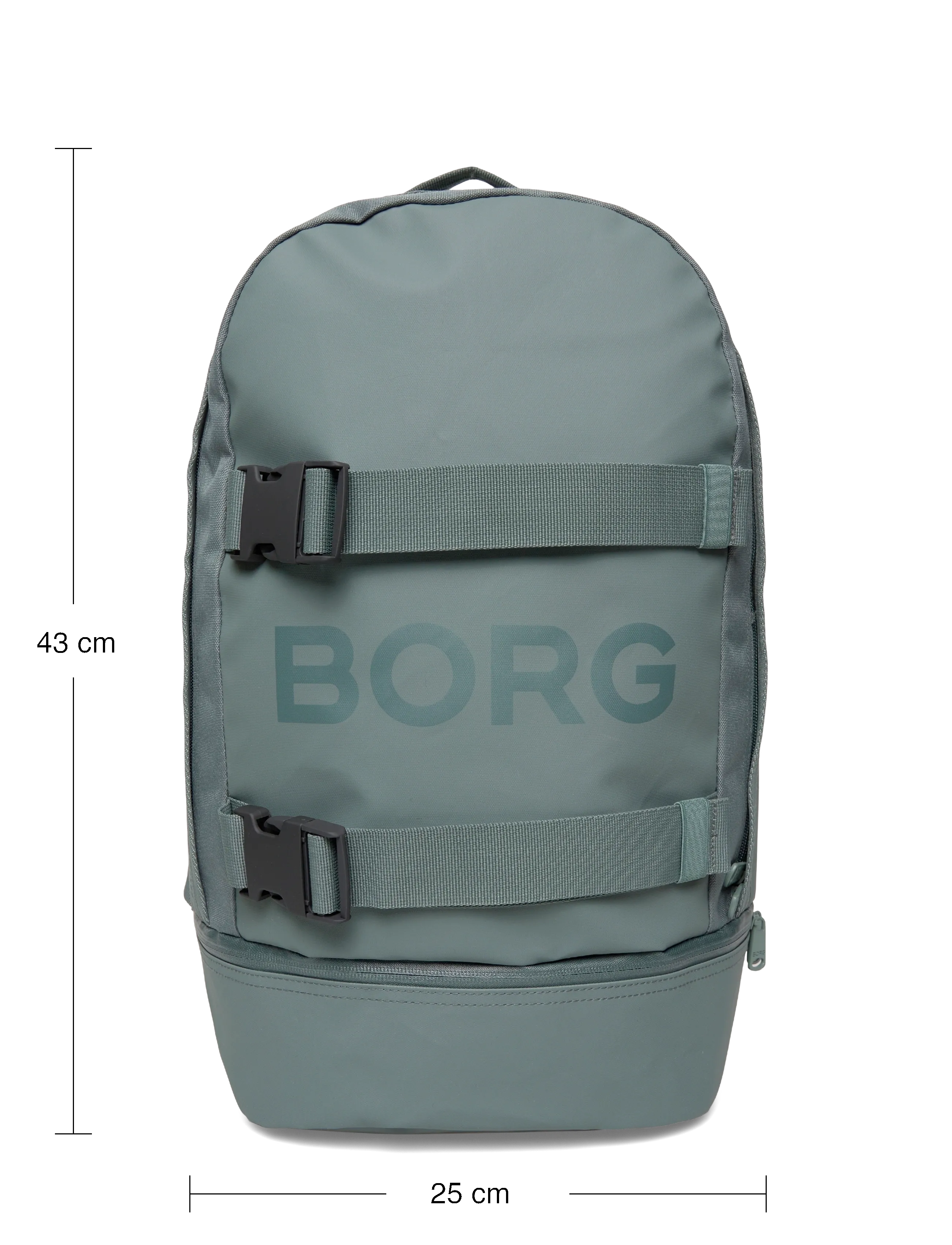 Björn Borg - BORG DUFFLE BACKPACK - rucksäcke - balsam green - 3