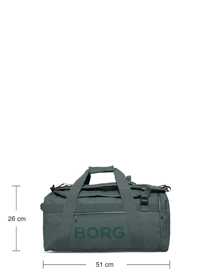 Björn Borg - BORG DUFFLE BAG 35L - träningsväskor - balsam green - 3
