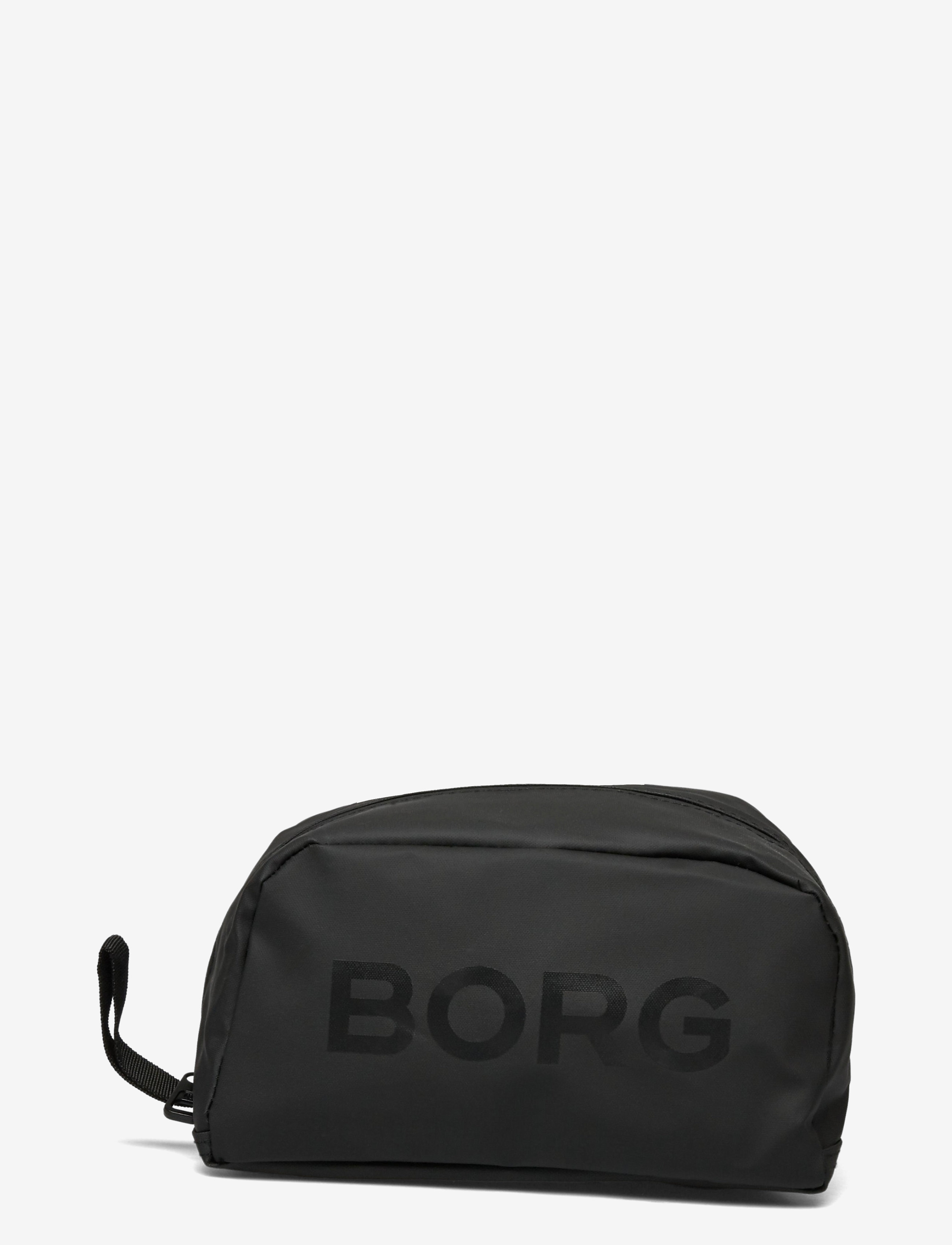 Björn Borg Borg Duffle Wash Bag, Mænd, Duffle Toilettaske, Sort, Str: ONE SIZE