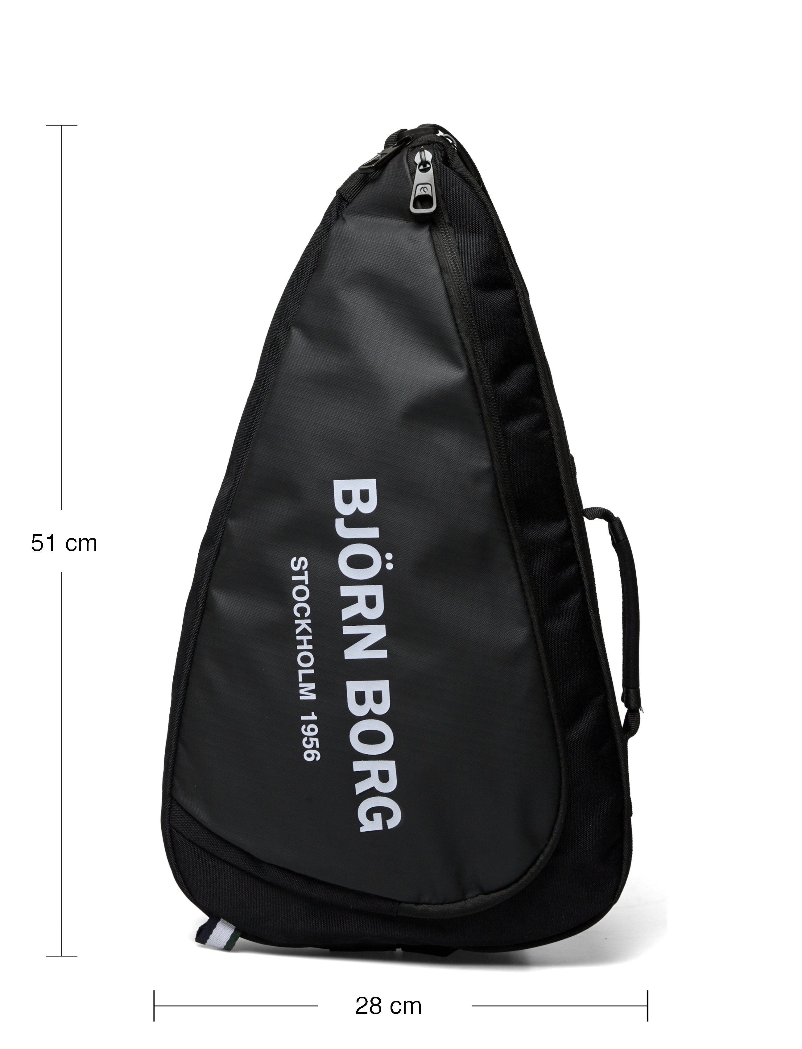 Björn Borg - ACE PADEL RACKET BAG S - black beauty - 5