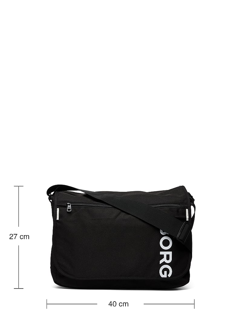 Björn Borg - CORE FLAPBAG - umhängetaschen - black beauty - 4