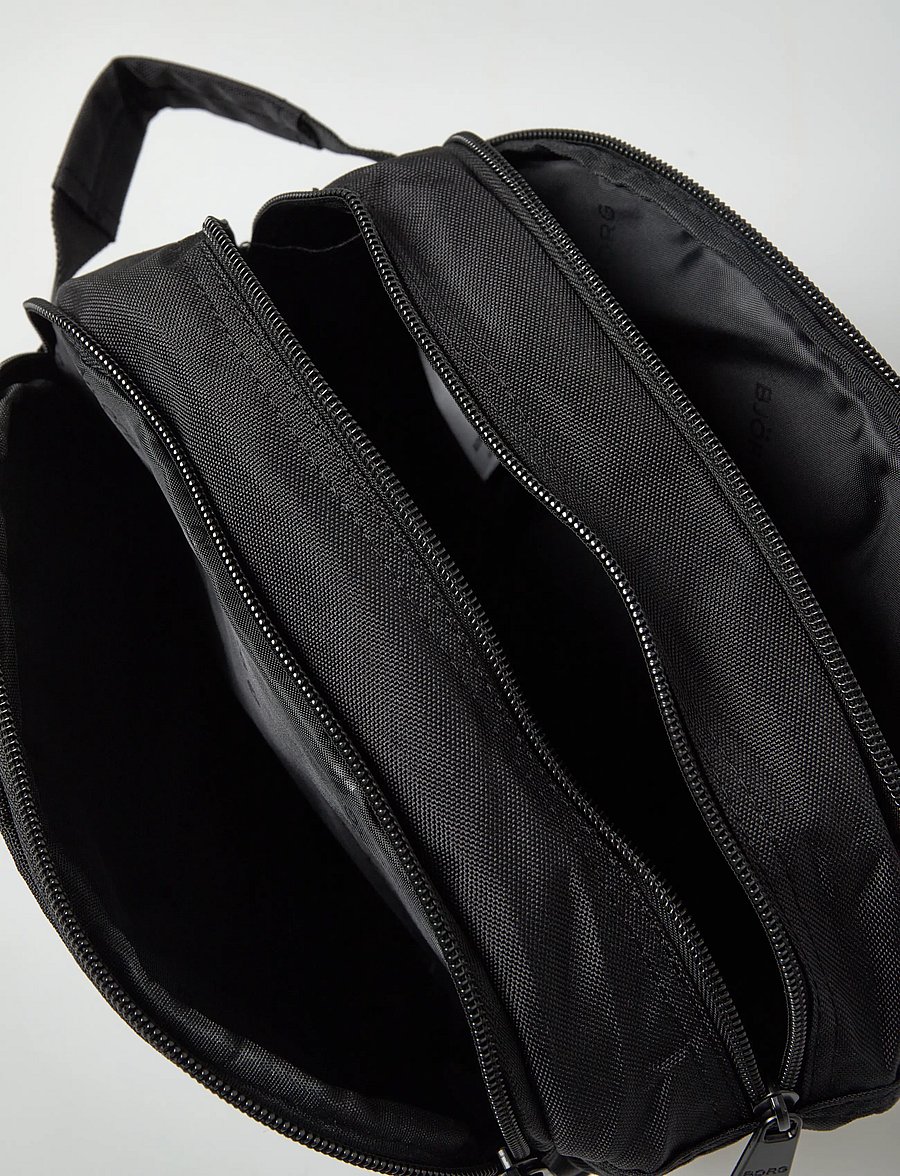 Björn Borg - CORE WASH BAG STANDING - väskaccessoarer - black beauty - 5