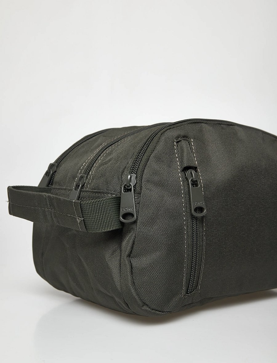 Björn Borg - CORE WASH BAG STANDING - väskaccessoarer - forest night - 4