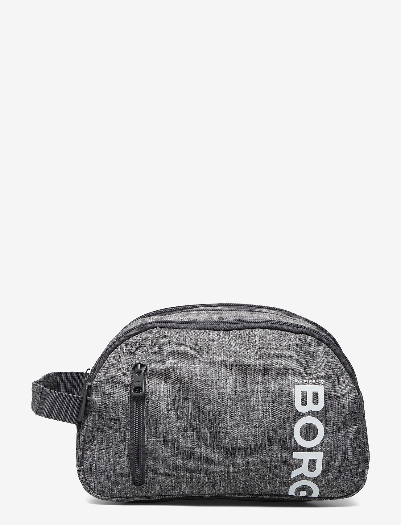 Björn Borg - CORE WASH BAG STANDING - tasketilbehør - grey melange - 0