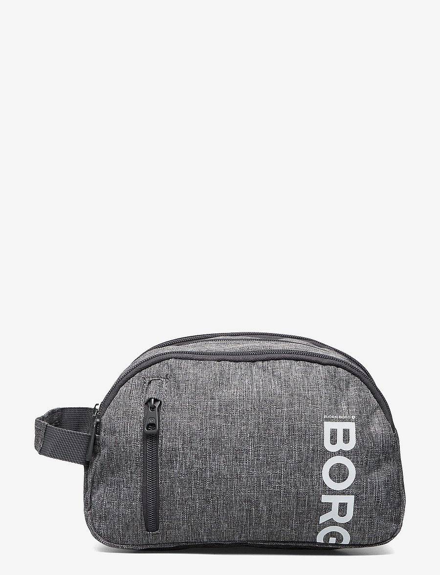 Björn Borg - CORE WASH BAG STANDING - torba akcesoria - grey melange - 0