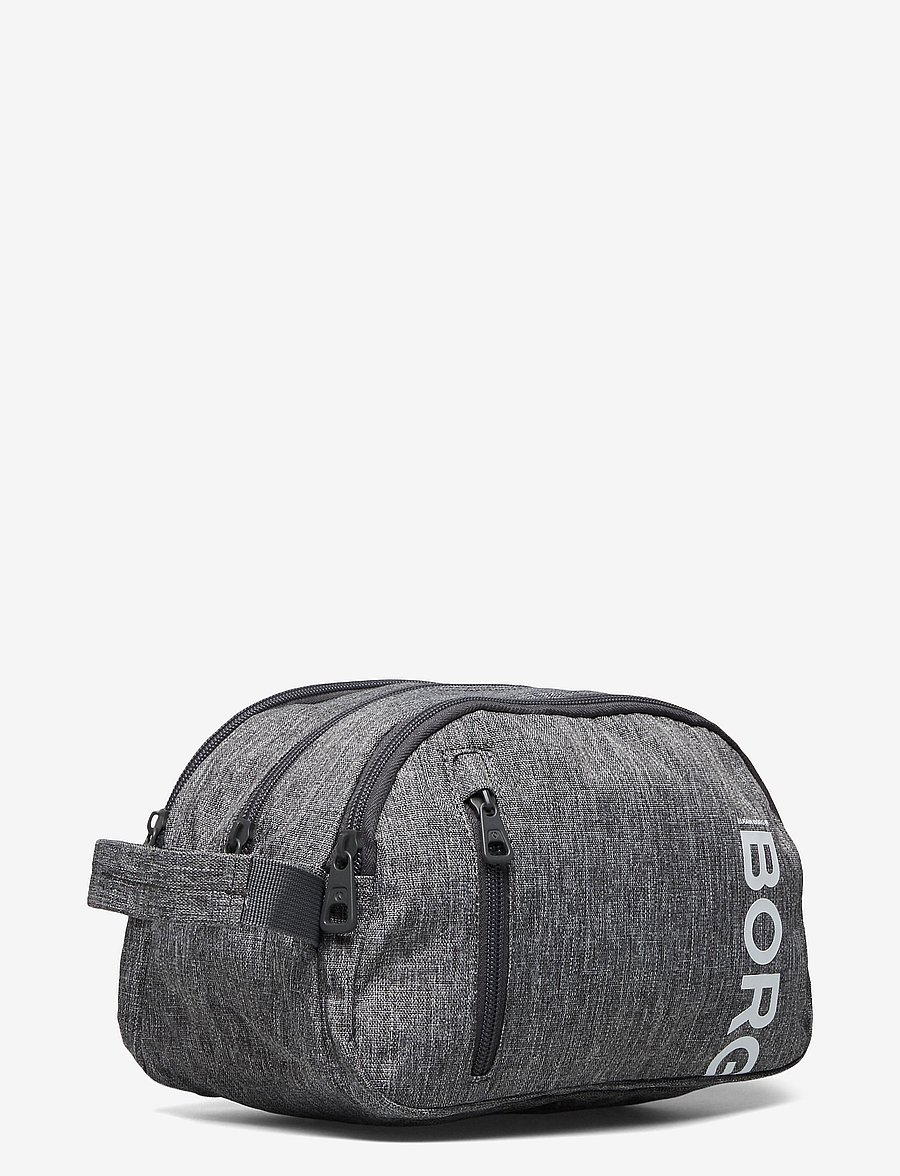 Björn Borg - CORE WASH BAG STANDING - torba akcesoria - grey melange - 2