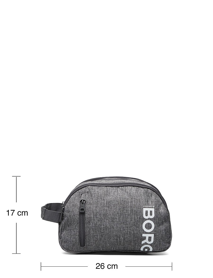 Björn Borg - CORE WASH BAG STANDING - torba akcesoria - grey melange - 4