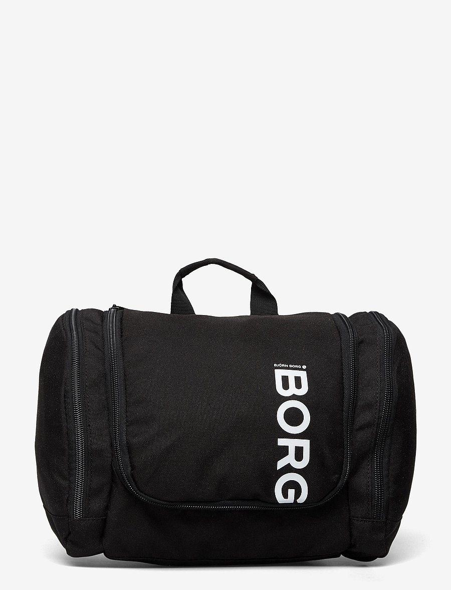 Björn Borg - CORE WASH BAG HANGING - kosmētikas somiņas - black beauty - 0