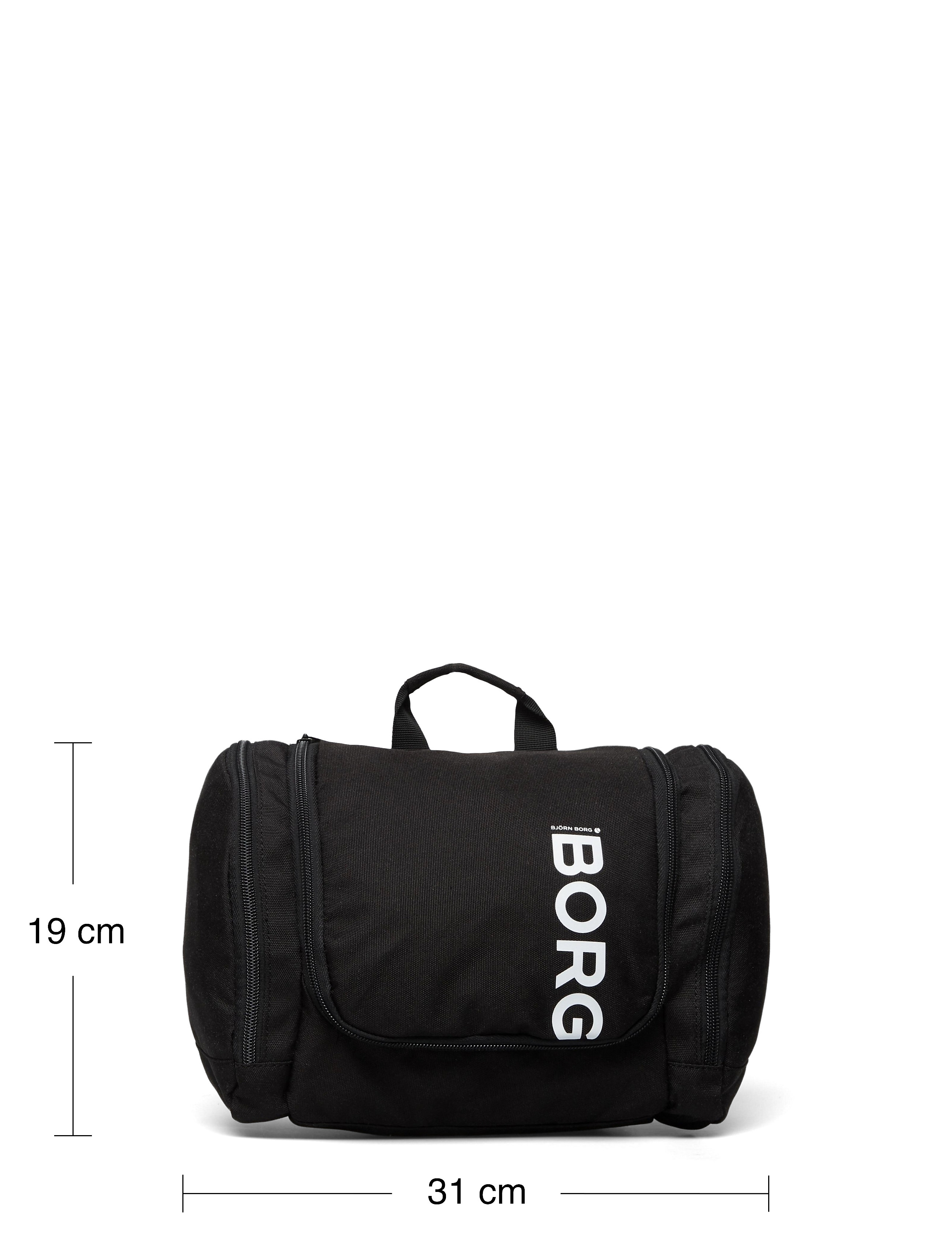 Björn Borg - CORE WASH BAG HANGING - makeup bags - black beauty - 4
