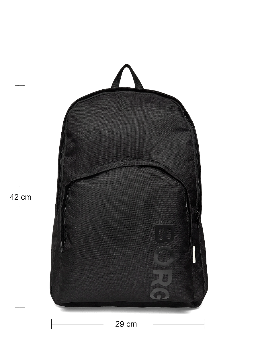 Björn Borg - CORE ICONIC BACKPACK - seljakotid - black beauty - 3