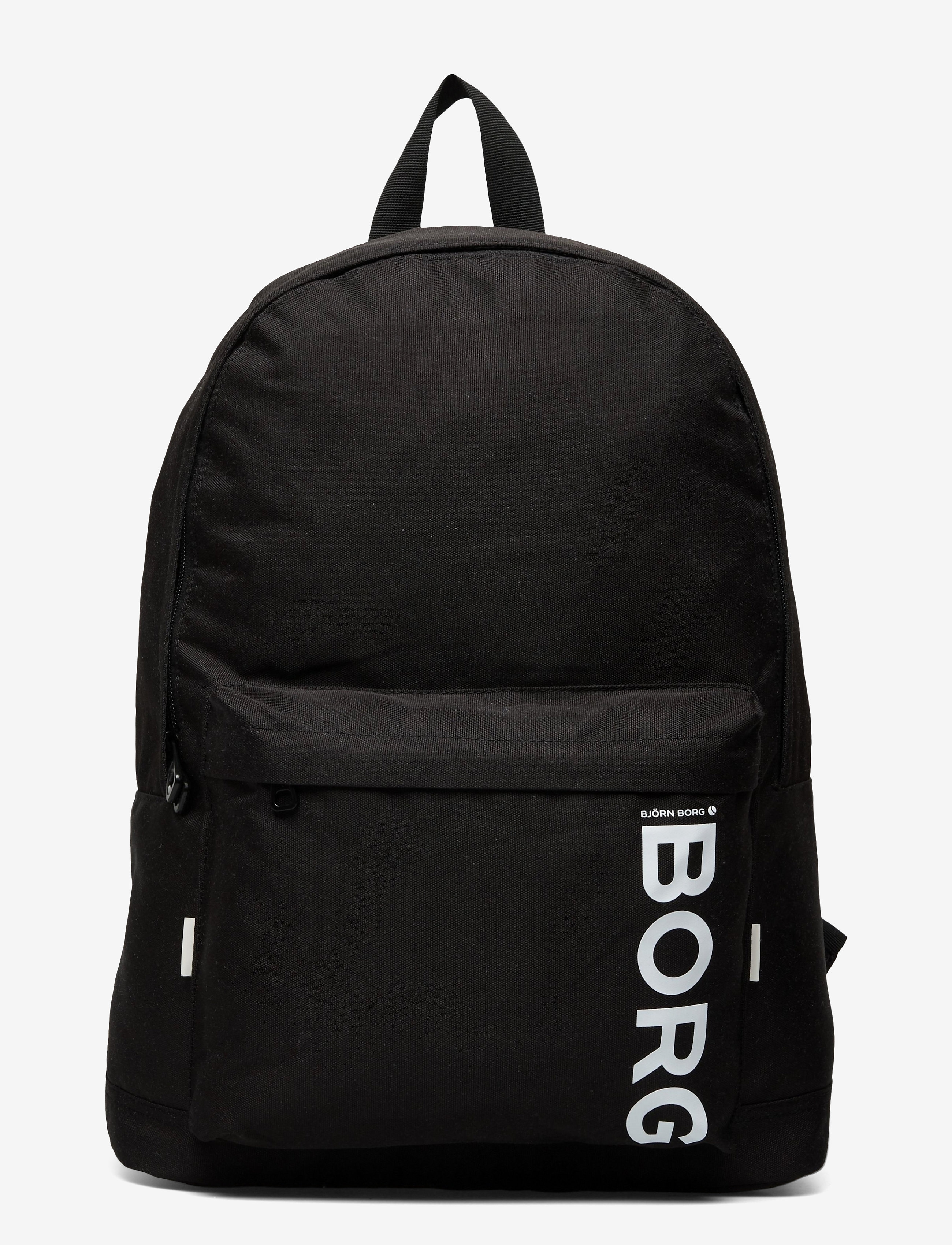 Björn Borg Core Street Backpack, One Size, Black, Tasker > Rygsække, Herre