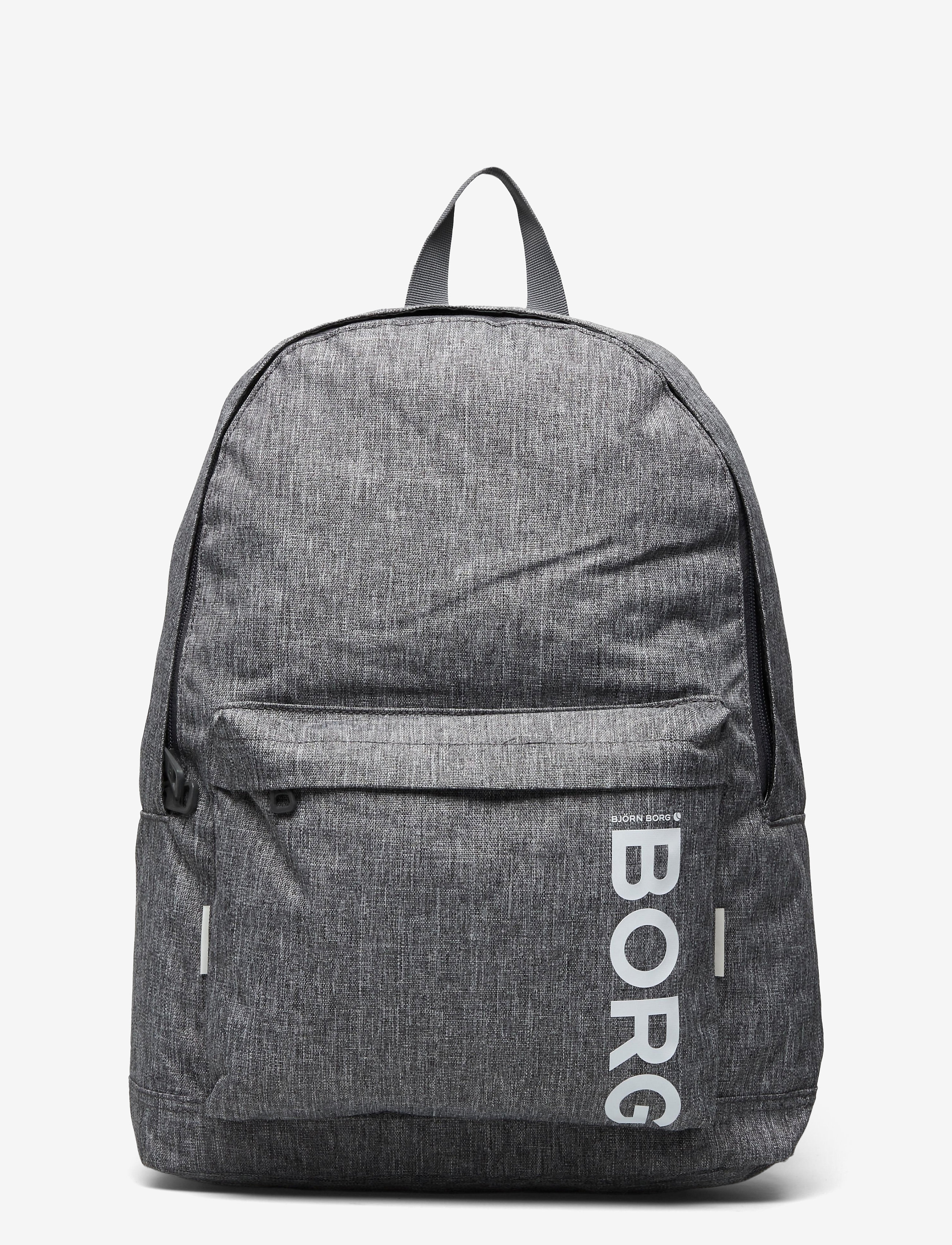 Björn Borg CORE STREET BACKPACK - Ryggsekker - GREY MELANGE / grey