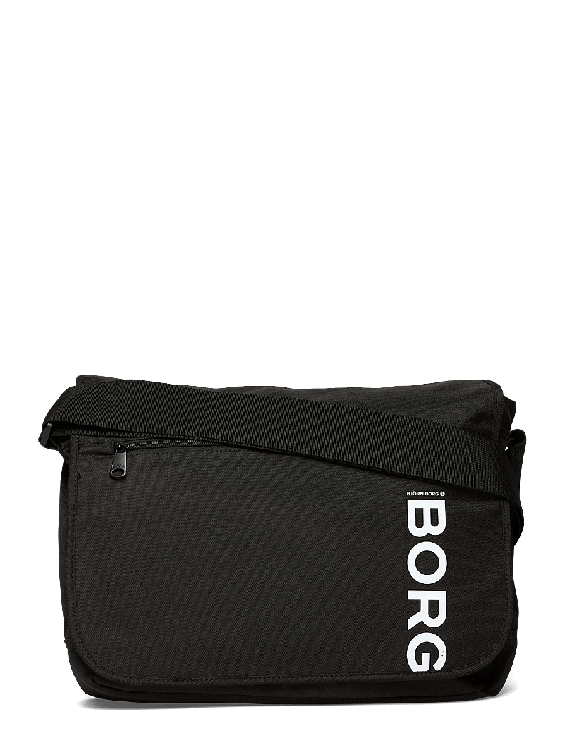 Björn Borg - CORE FLAPBAG S - crossbody & bæltetasker - black beauty - 0