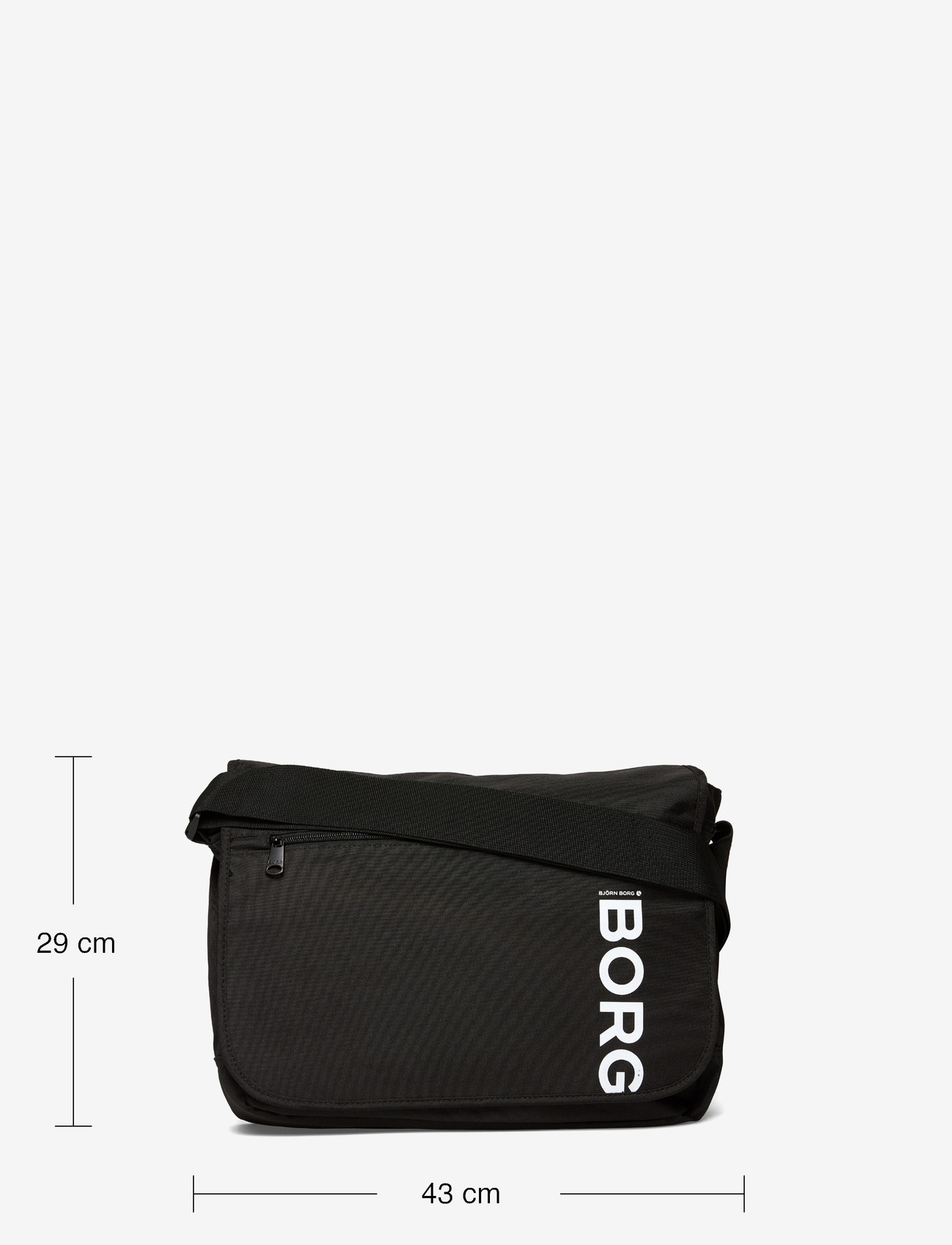 Björn Borg - CORE FLAPBAG S - handtaschen & bauchtaschen - black beauty - 3