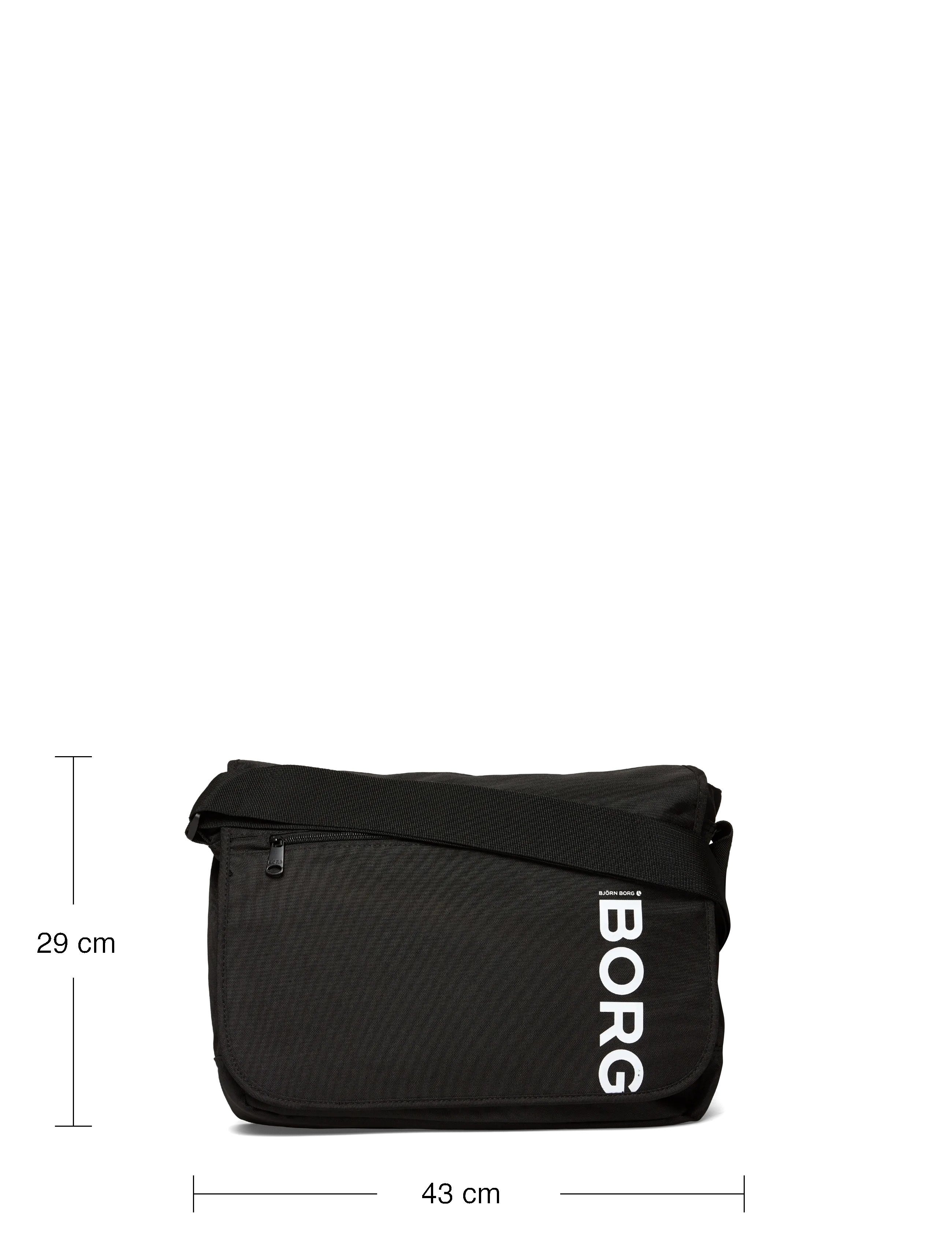 Björn Borg - CORE FLAPBAG S - black beauty - 3