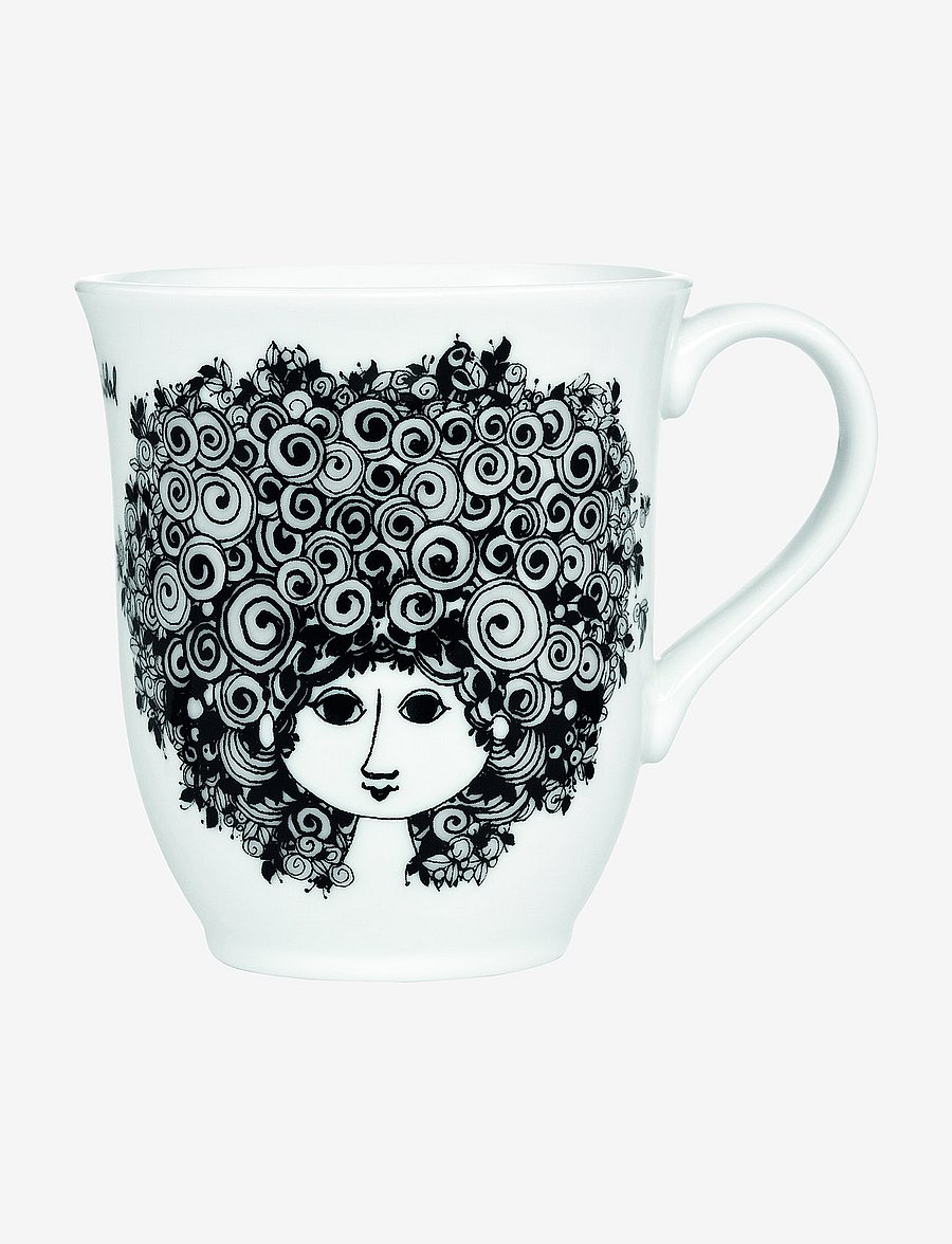 Bjørn Wiinblad - Rosalinde Mug 35 cl - black - 0