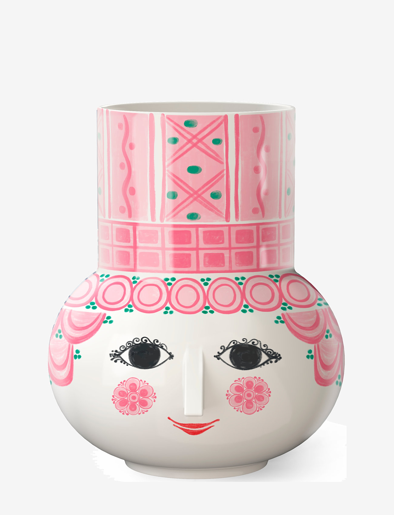 Bjørn Wiinblad - Olga Vase H15 cm pink - shop by price - pink - 0